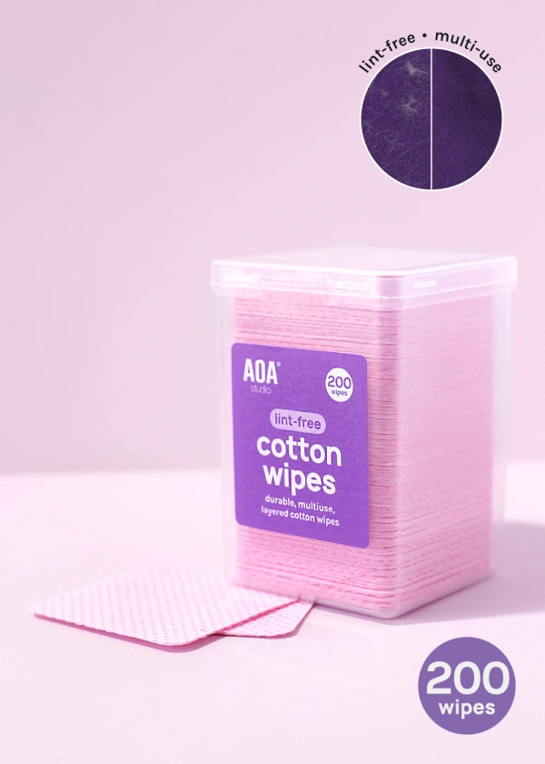AOA Lint-free Cotton Wipes