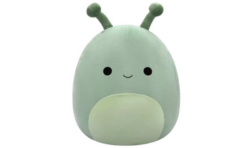 Squishmallows 16" Olive Green Slug Soft Toy