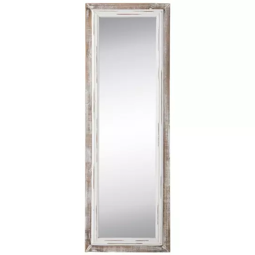 Whitewash Wood Wall Mirror | Hobby Lobby | 1664416