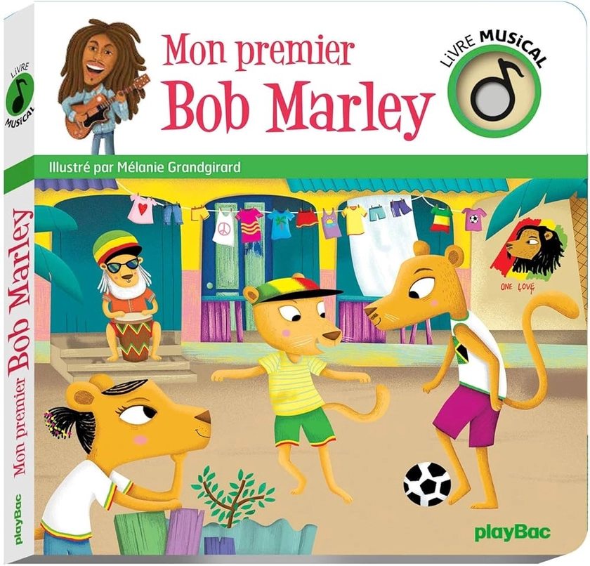 Livre musical - Mon premier Bob Marley