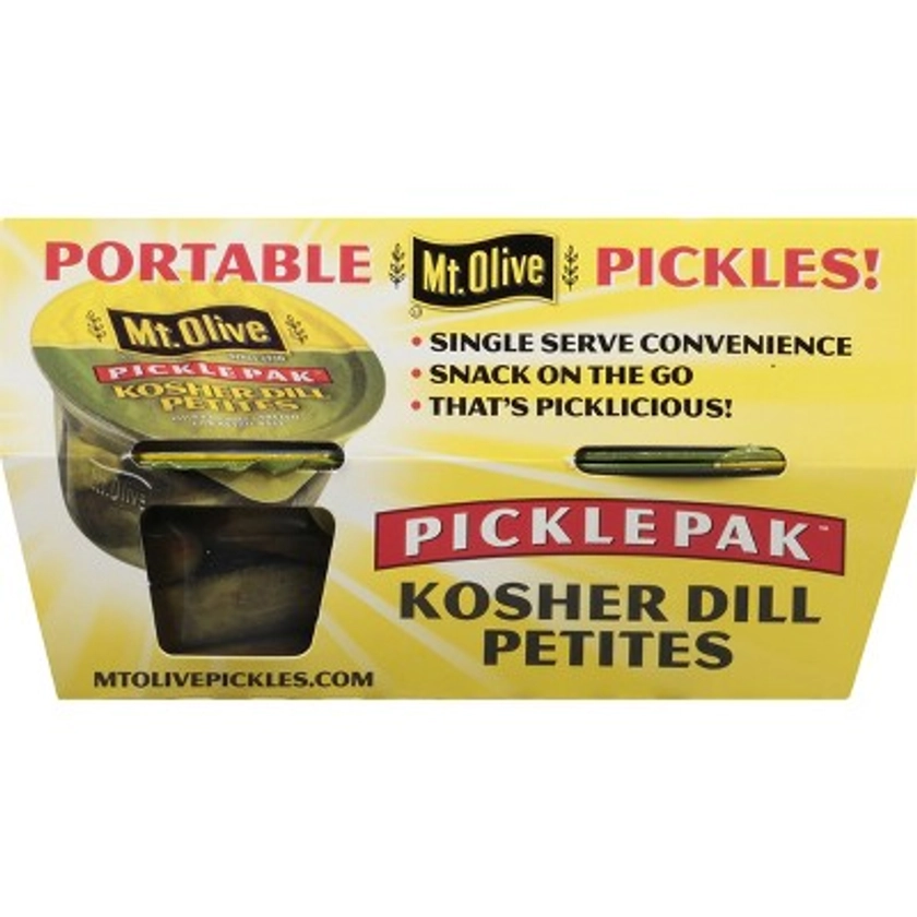 Mt. Olive Kosher Dill Petites - 14.8oz/4ct