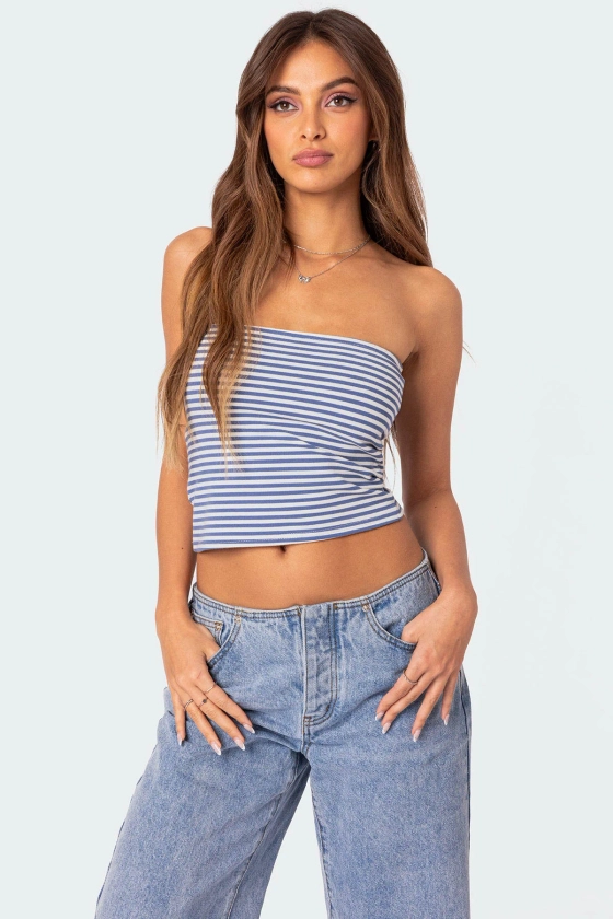 Lilah Striped Tube Top