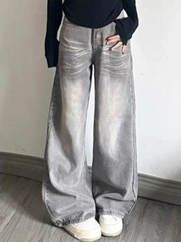 High Waist Loose Slimming Boyfriend Jeans