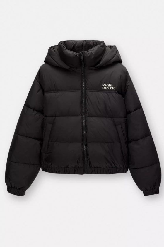 Womens Puffer Jackets and Coats | PULL&BEAR