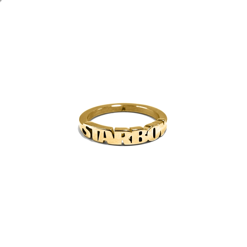 STARBOY ring gold