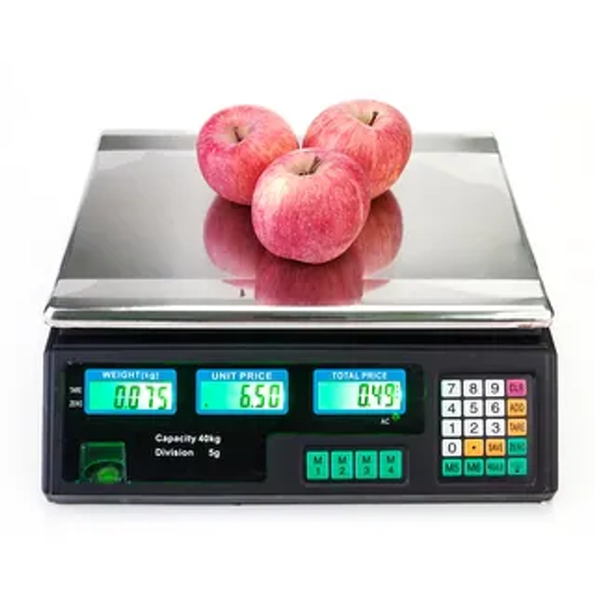 40kg/5g Digital Price Scale Kitchen Scale | Overstock.com Shopping - The Best Deals on Food Scales | 37268754