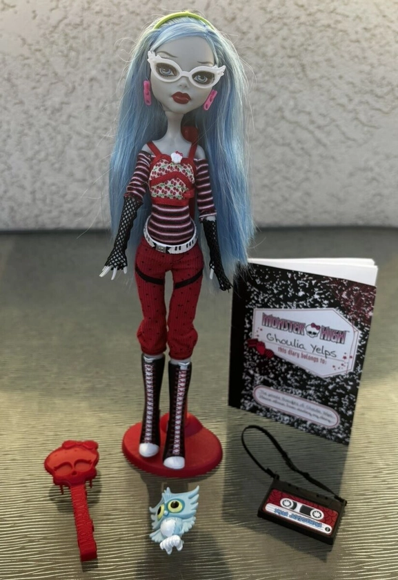 Monster High Ghoulia Yelps Doll 2008 First Wave G1