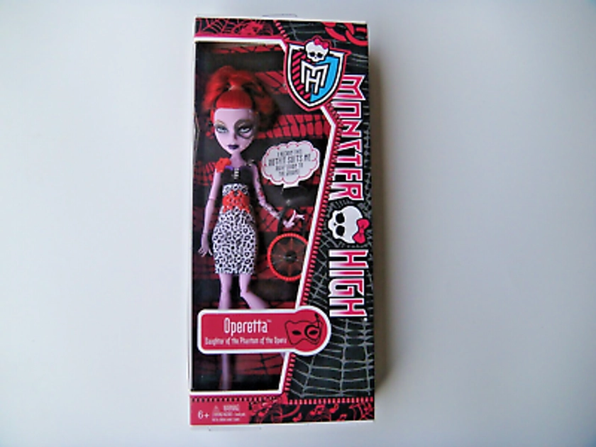 2012 KOHL'S EXCLUSIVE MIB MONSTER HIGH KILLER STYLE OPERETTA GIFT SET