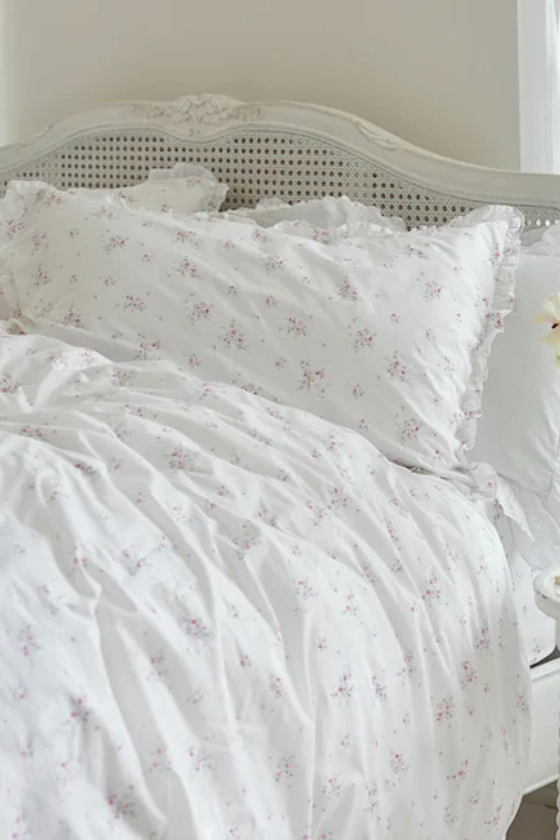 Buy Shabby Chic by Rachel Ashwell® Floral Rosabelle Petite Ruffle Duvet Cover and Pillowcase Set from the Next UK online shop