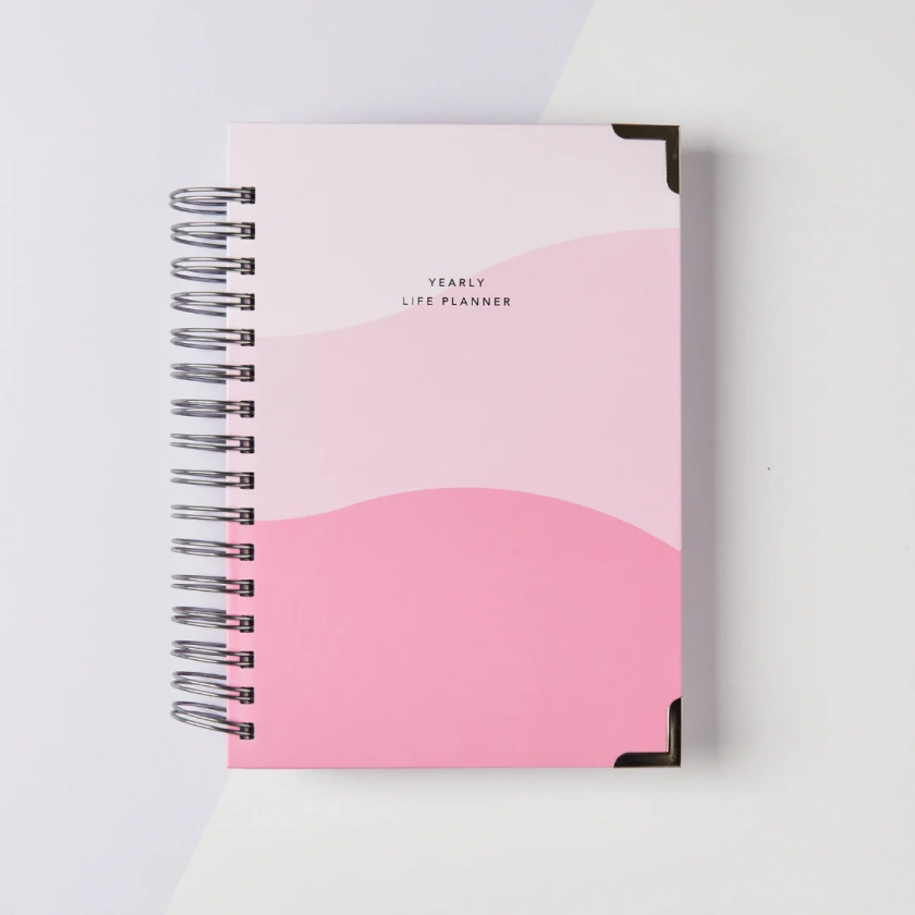 Yearly Life Planner • 12 Month Undated