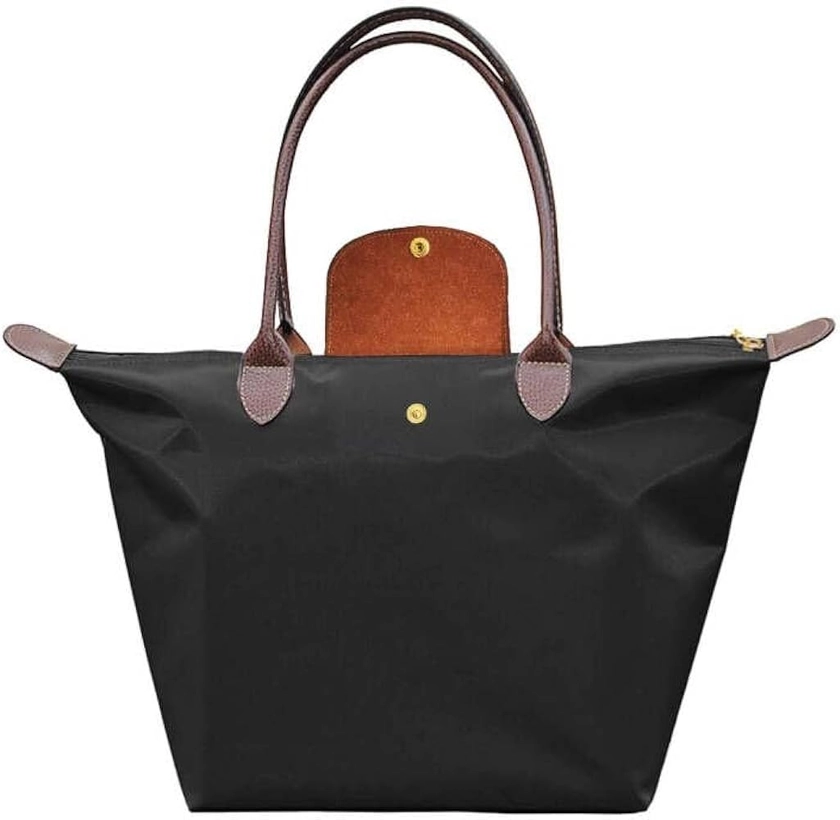 TCHH-DayUp Nylon Tote Bag for Women Waterproof Shoulder Handbag with Zipper
