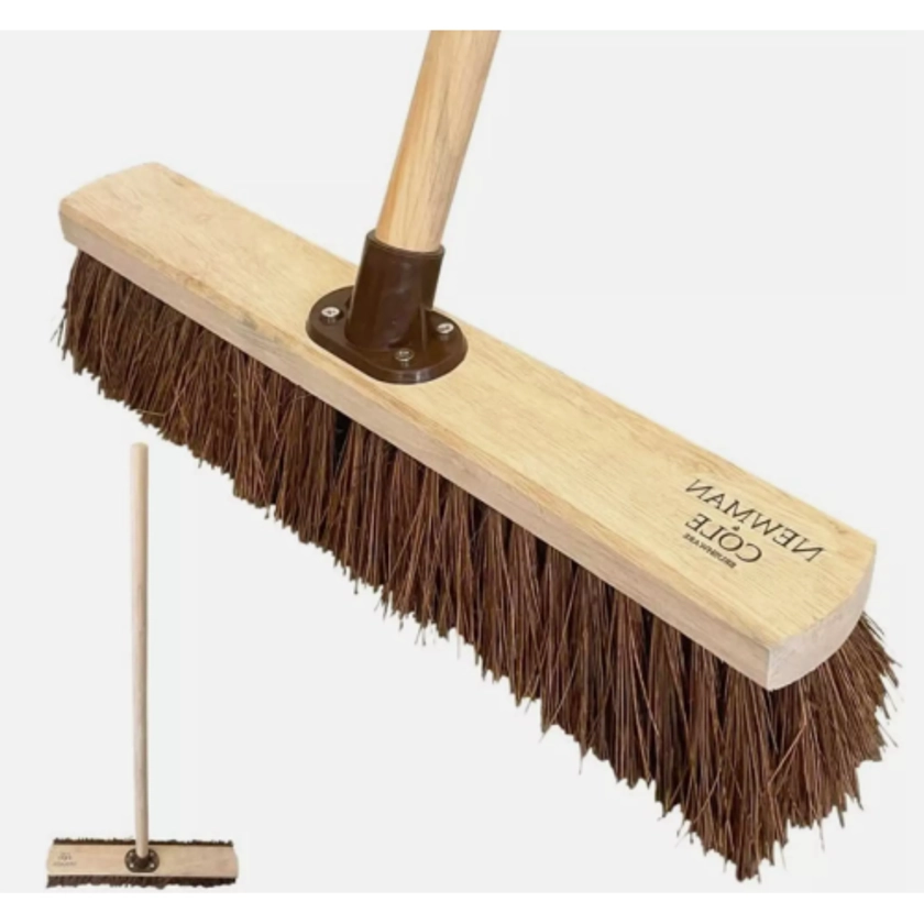 Outdoor Sweeping Brush Broom Head Handle 18