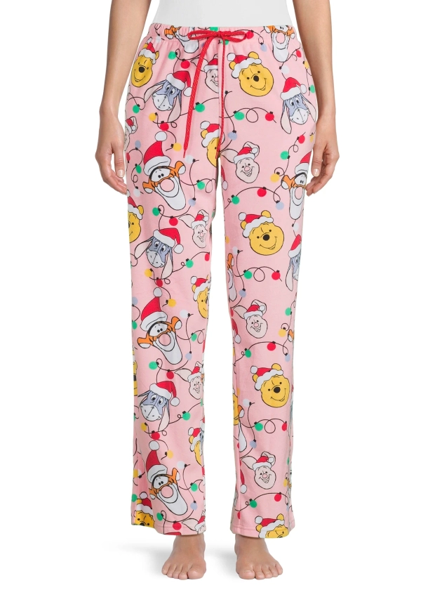 Disney's Winnie the Pooh Women's Plush Sleep Pants, Sizes XS-3X - Walmart.com