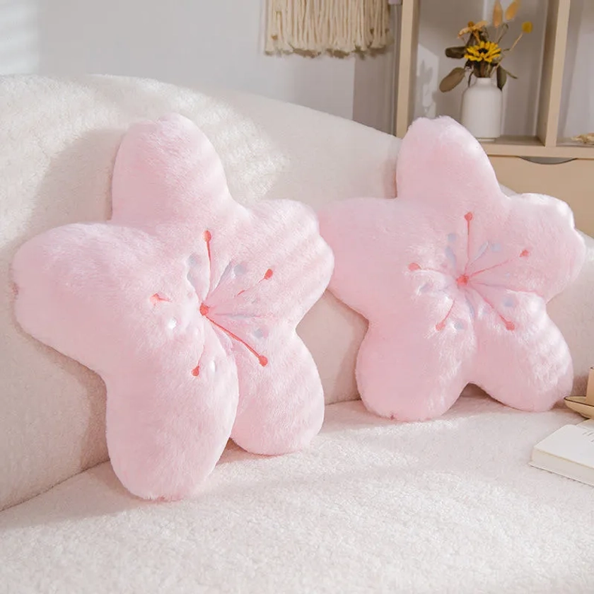 Sakura Cherry Blossom Plushie Pillow
