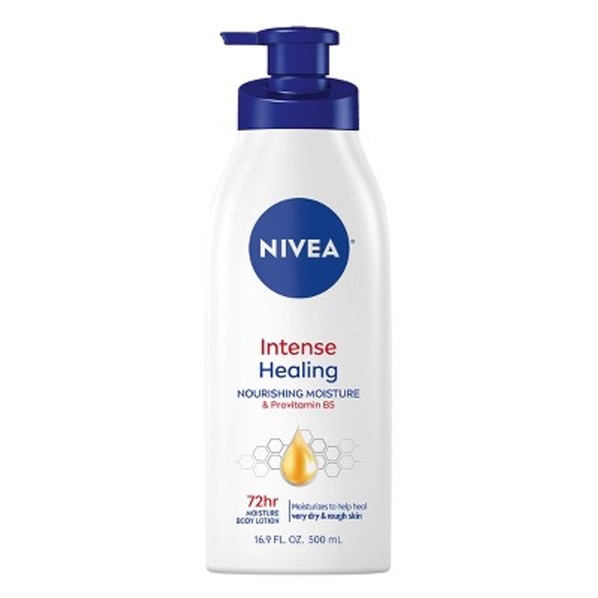 NIVEA Intense Healing Body Lotion for Dry Skin Scented