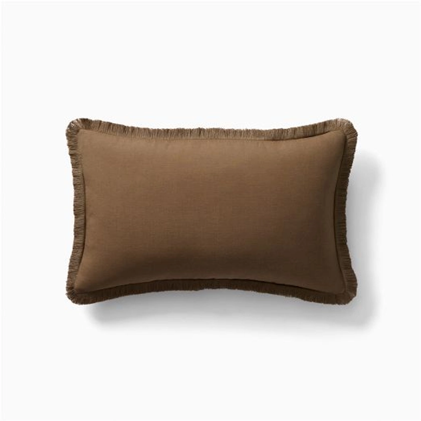 TENCEL™ Linen Fringe Pillow Cover