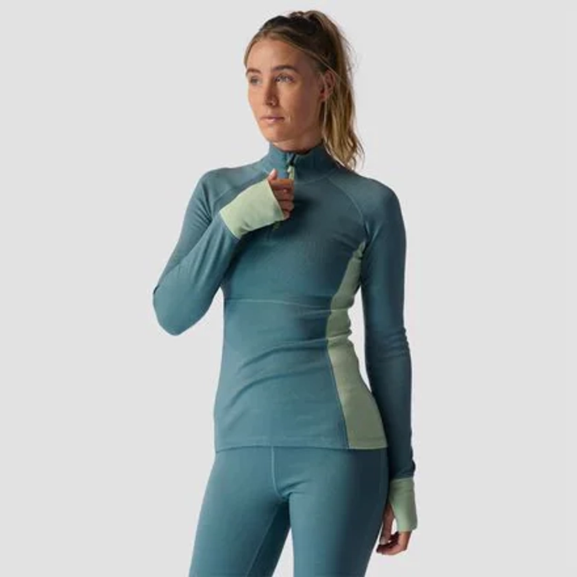 Backcountry Spruces Mid-Weight Merino Baselayer 1/4-Zip Top - Women's - Clothing