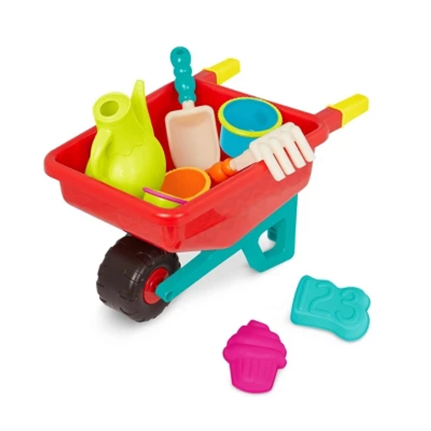 B. toys Wheelbarrow Activity Set - 9pc