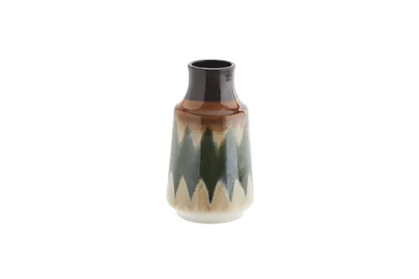 Vase en céramique multicolore H23.5 | Maisons du Monde
