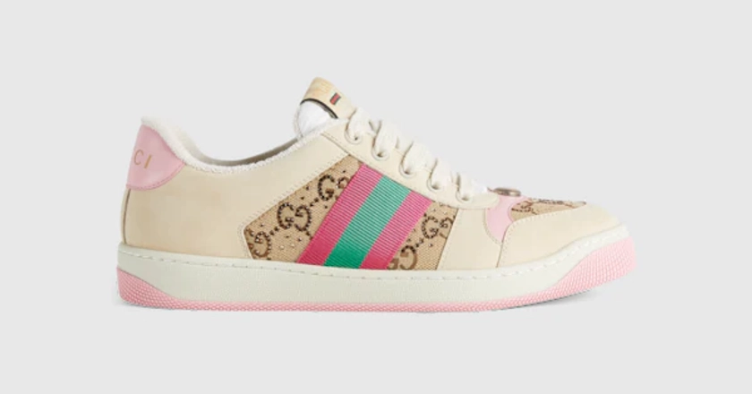 Gucci Women's Screener sneaker with crystals