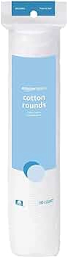 Amazon Basics Hypoallergenic 100% Cotton Rounds, 100 Count