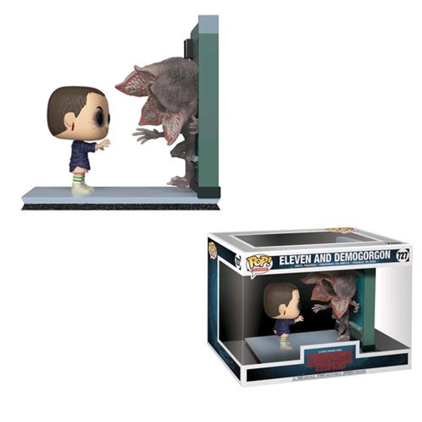 Figurine Funko Pop Stranger Things Eleven et Demogorgon