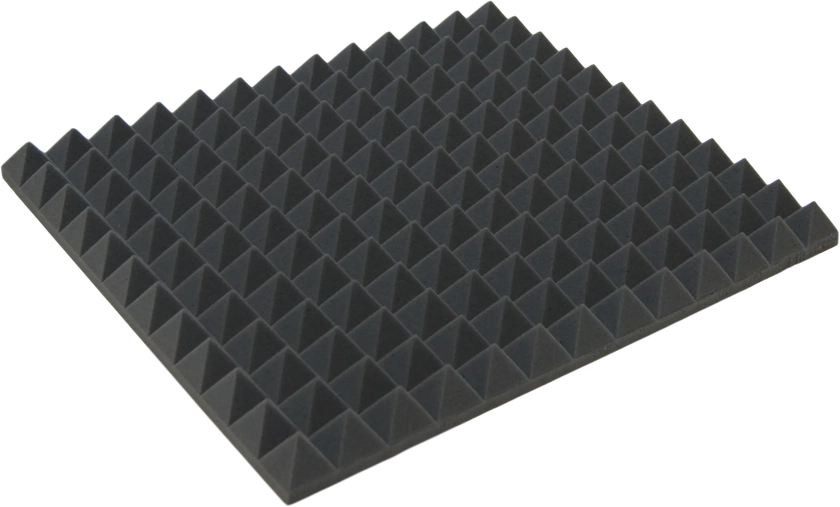 Pack de 8 paneles acústicos piramidales 48x48x4cm | Leroy Merlin