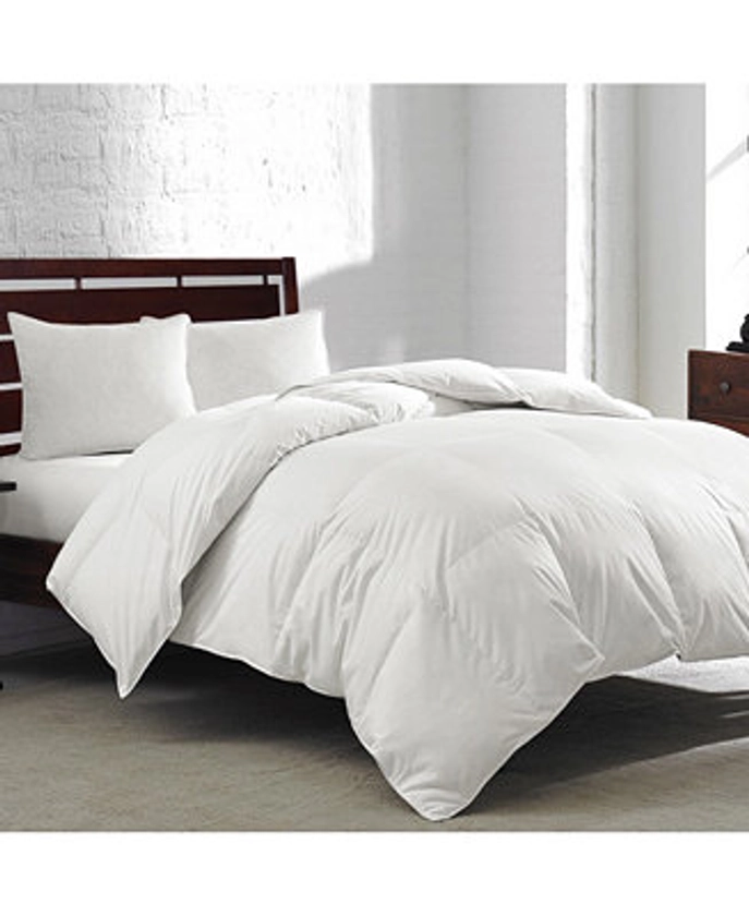 Royal Luxe White Goose Feather & Down 240 Thread Count Comforter, Twin, Created for Macy's - Macy's