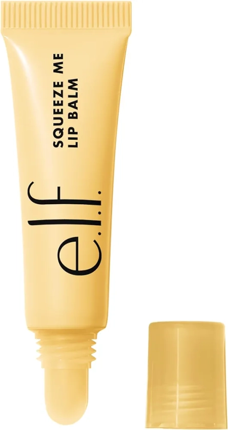 e.l.f. Squeeze Me Lip Balm, Moisturising Lip Balm For A Sheer Tint Of Colour, Infused With Hyaluronic Acid, Vegan & Cruelty-free, Vanilla Frosting