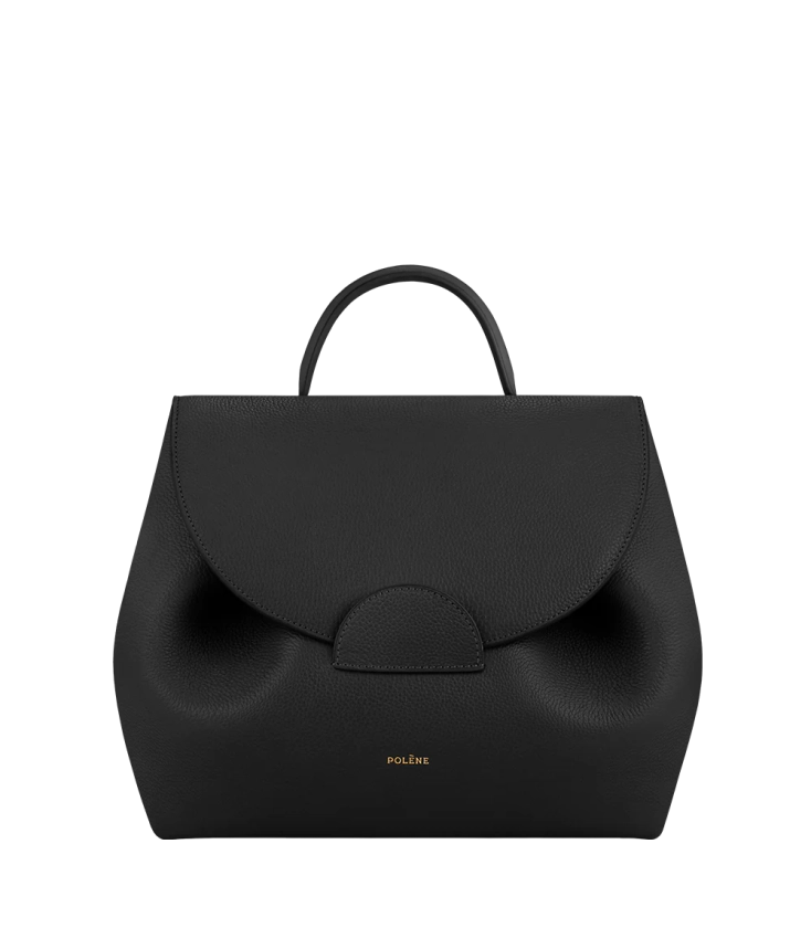 Polène | Sac - Numéro Un - Noir Grainé