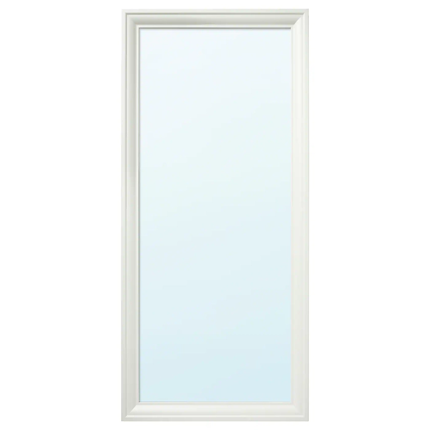 TOFTBYN Miroir - blanc 75x165 cm, sans plomb - IKEA
