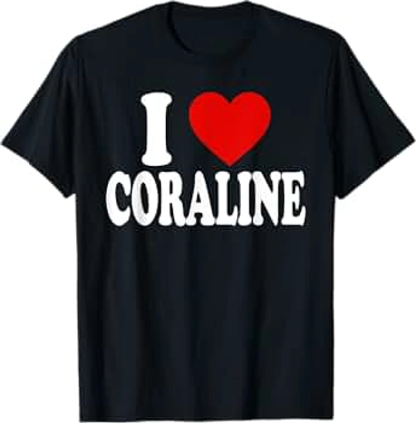 I HEART LOVE CORALINE T-Shirt