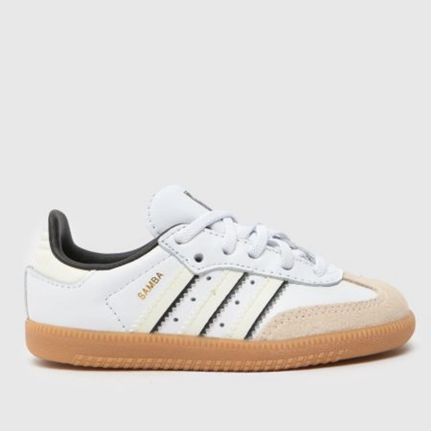 Kids Toddler White Multi adidas Samba Og Trainers | schuh