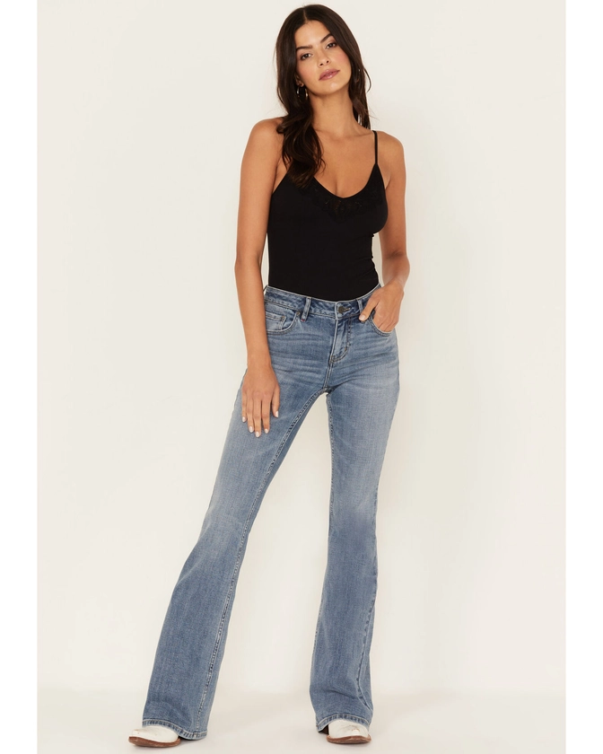 Product Name: Idyllwind Women's Amalie Light Wash Rebel Mid Rise Bootcut Jeans