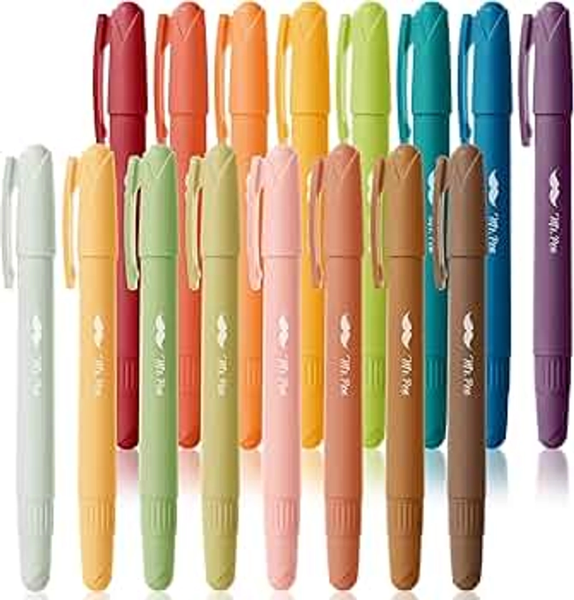 Mr. Pen- Gel Highlighter, 16 Pack, Assorted Colors, Bible Highlighters No Bleed, No Bleed Highlighters, Bible Highlighter, Bible Markers, Gel Highlighters for Bibles, Highlighter