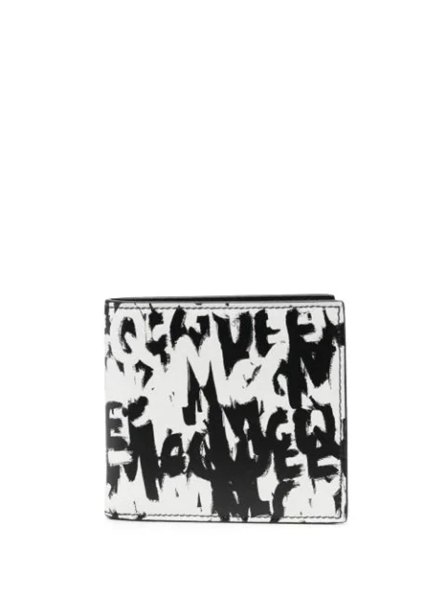 Alexander McQueen Carteira Com Estampa De Logo Graffiti - Farfetch