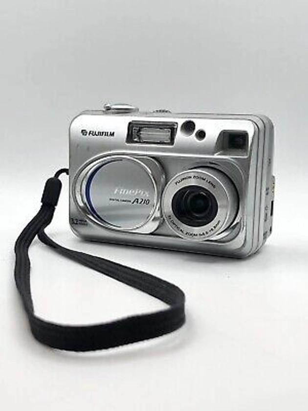 Fujifilm Finepix A210 vintage digicam CCD 3.2MP - Fully Functional | eBay