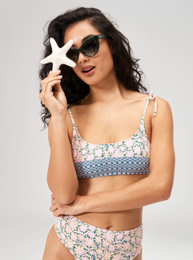 Womens Free Spirit Bralette Bikini Top | Roxy