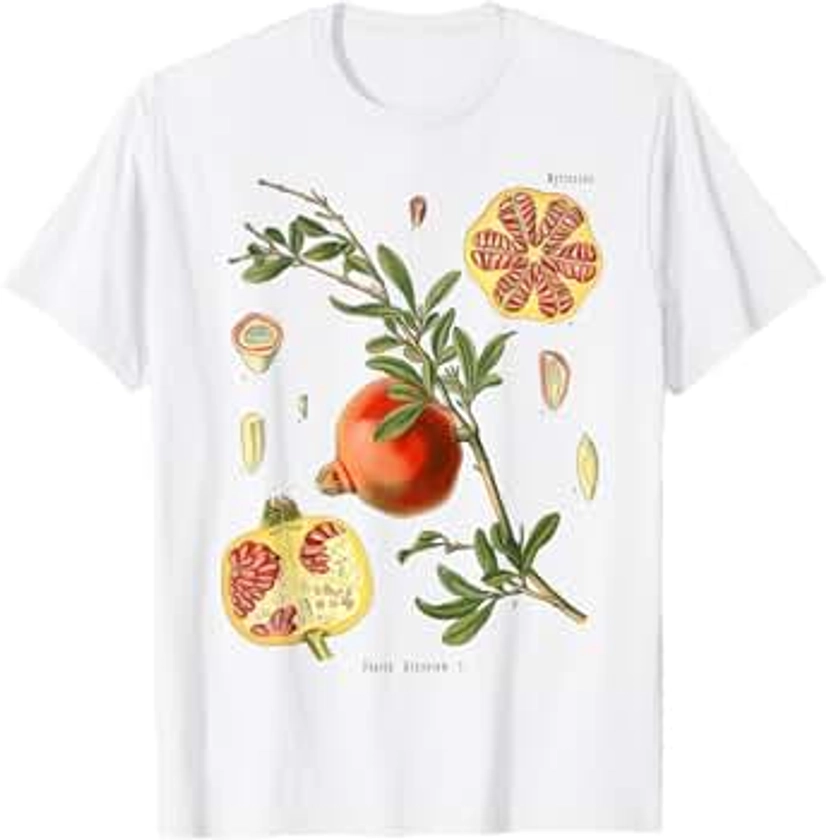 Pomegranate Botanical Vintage T-Shirt