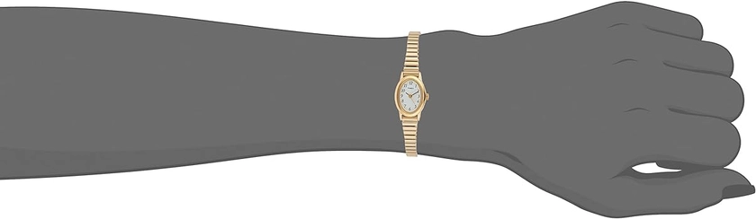 Timex Women's Cavatina Watch - TPearl Dial Gold-Tone Case