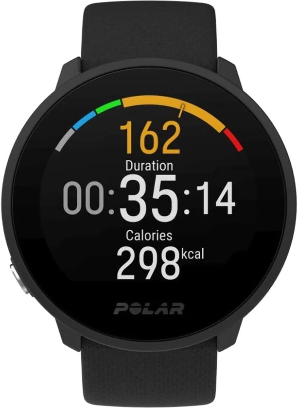 Polar Unite : Montre Fitness étanche Unisexe avec GPS connecté, Suivi du Sommeil, Guide d'entraînement Quotidien, Mesure de la récupération – Cardiofréquencemètre au Poignet