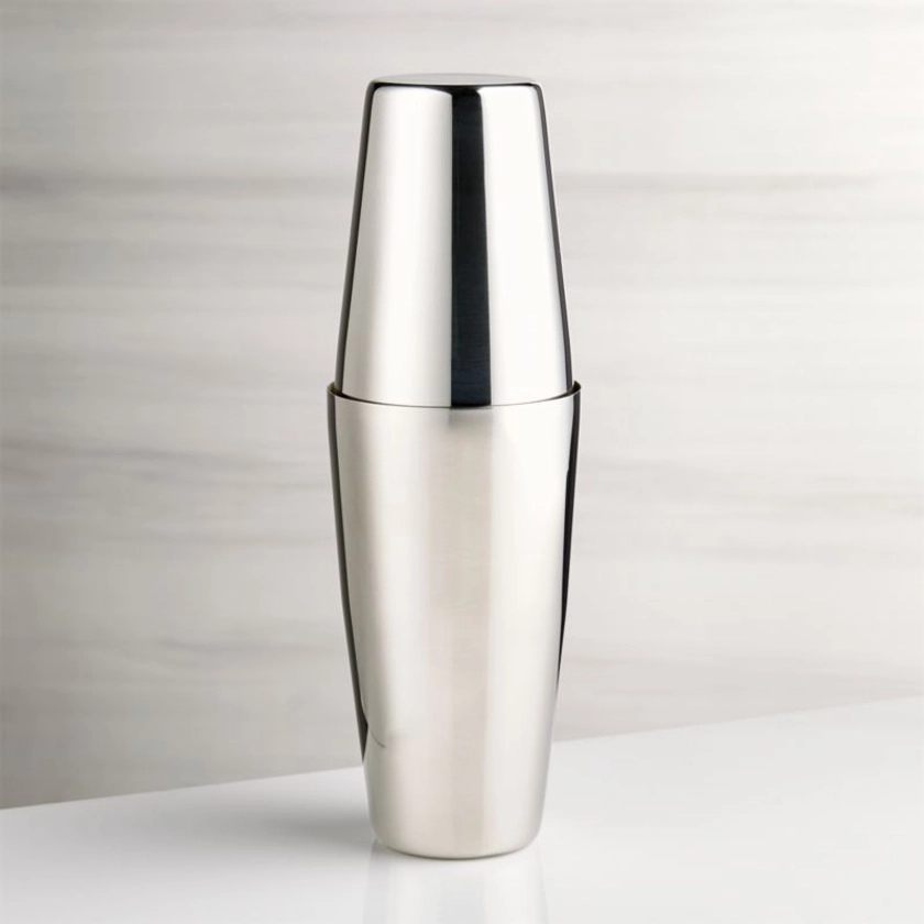 Stainless Steel Boston Shaker + Reviews | Crate & Barrel Canada