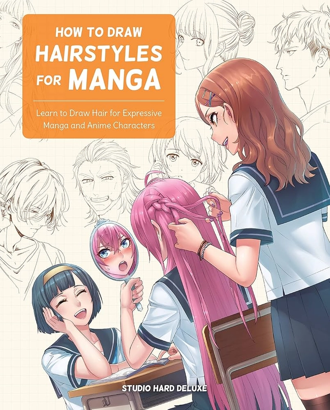 Amazon.com: How to Draw Hairstyles for Manga