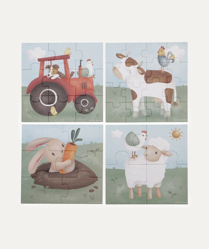 4 in 1 Puzzles Little Farm: Little Farm