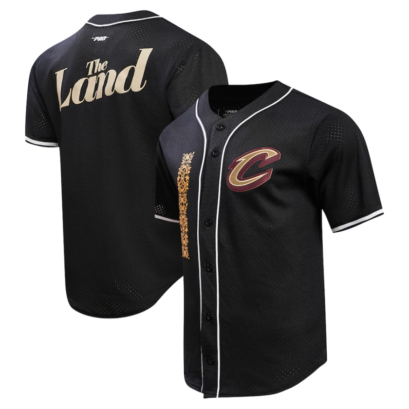 Cleveland Cavaliers Pro Standard 2023/24 City Edition Mesh Baseball Jersey - Black