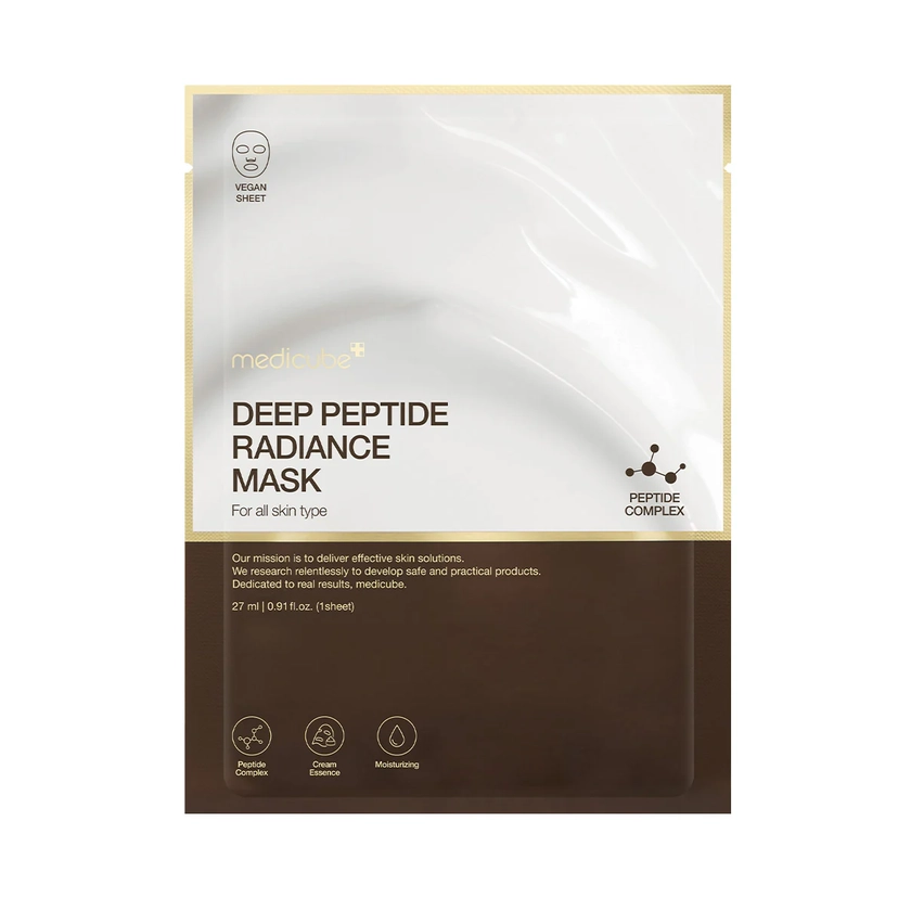 MEDICUBE Deep Peptide Radiance Mask 27ml | Unblemish UK