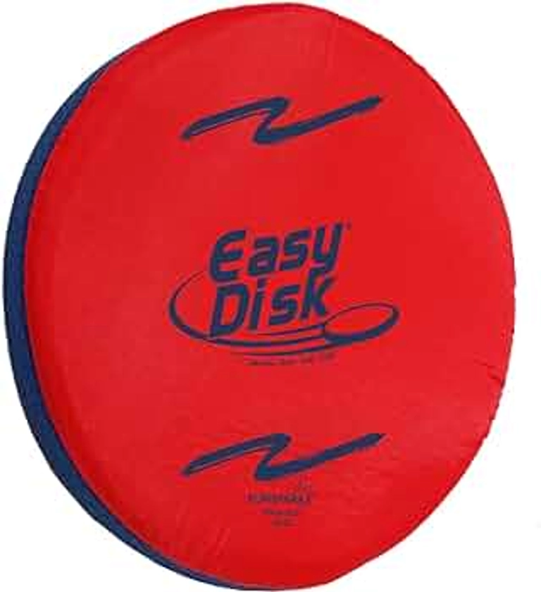 Funsparks Easy Disk - Soft Catch Frisbee - Flying Disc - Indoors or Outdoors for Kids, Beginners or Advanced Frisbee Players, Kids and Adults - Improves Hand Eye Coordination and Focus