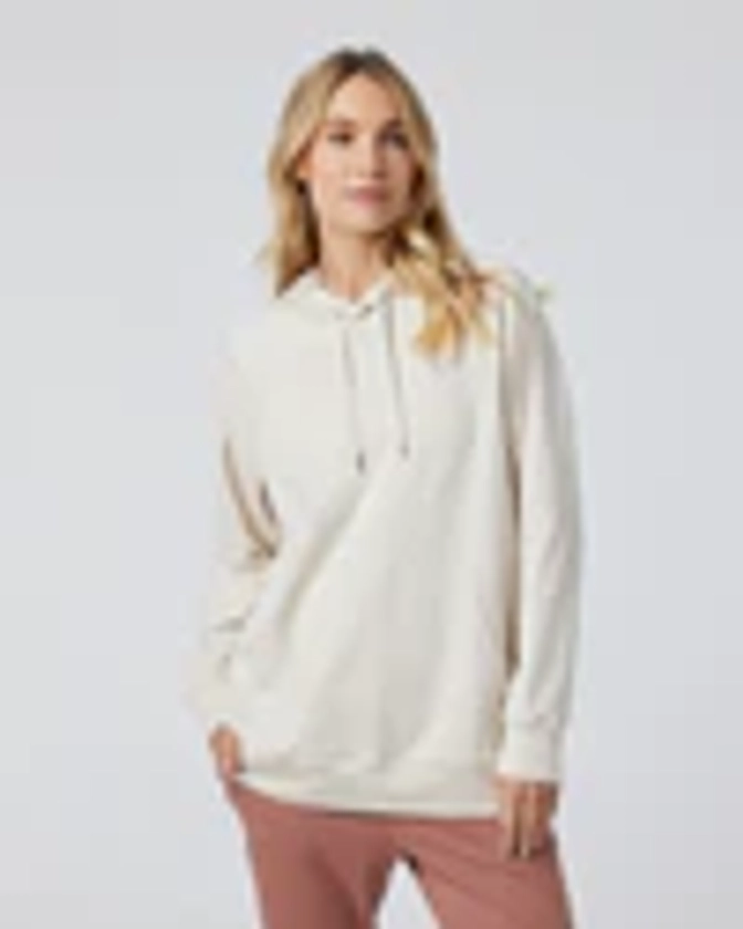 Halo Oversized Hoodie | Women's Milkweed Hoodie | Vuori