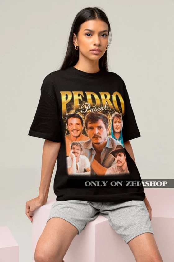 Pedro Pascal Retro Bootleg Shirt - Pedro Pascal 90s Shirt - Javier Peña - Pedro Pascal Fan Gift - Pedro Pascal Tribute Actor