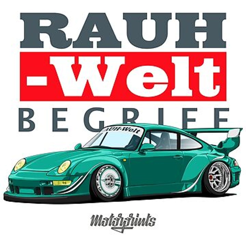 Sweat à capuche épais for Sale avec l'œuvre « RWB 993 (aigue-marine) » de l'artiste MotorPrints